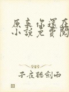 原来你还在这里小说免费阅读封面