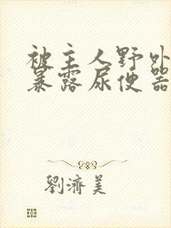 被主人野外调教暴露尿便器