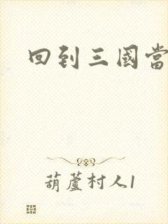 回到三国当军阀封面