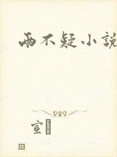 两不疑小说封面