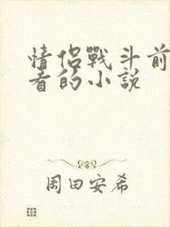 情侣战斗前适合看的小说