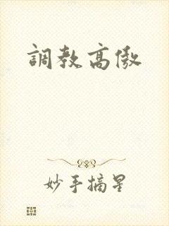 调教高傲