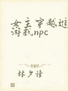 女主穿越进18游戏npc