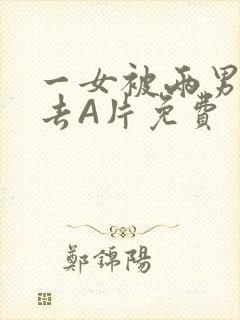 一女被两男桶进去A片免费