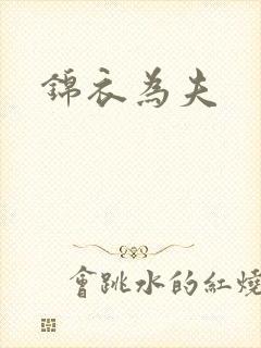 锦衣为夫