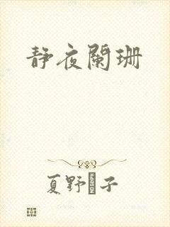 静夜阑珊