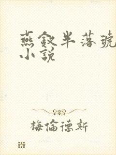 燕钗半落琥珀糖小说封面