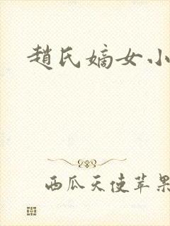 赵氏嫡女小说