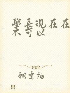 学长现在在上课不可以