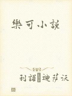 乐可小说封面