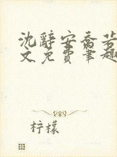 沈辞安乔若兮全文免费笔趣阁封面