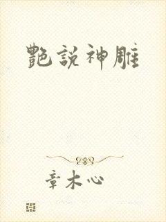 艳说神雕封面
