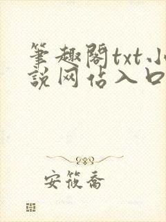 笔趣阁txt小说网站入口