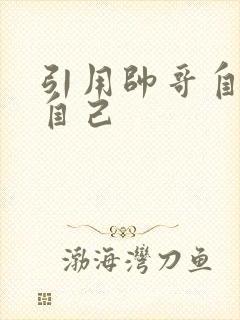 引用帅哥自己玩自己