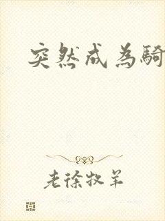 突然成为骑士封面