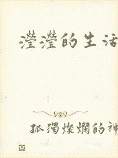 滢滢的生活日记