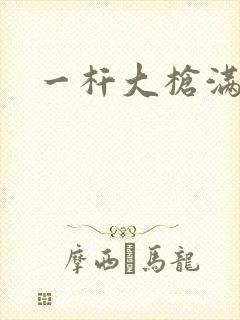 一杆大枪满屋扫