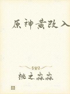 原神黄改入口
