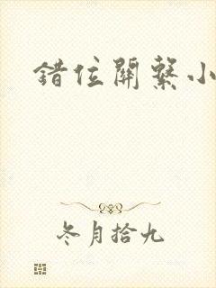 错位关系小说