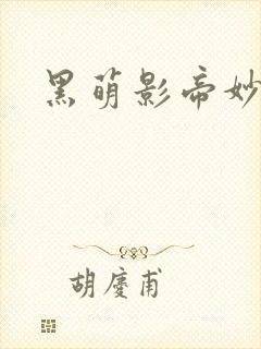 黑萌影帝妙探妻封面