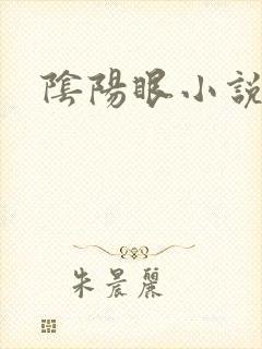 阴阳眼小说
