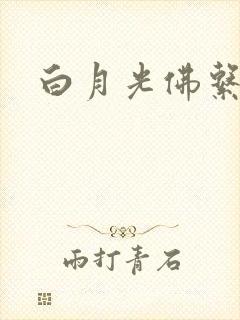 白月光佛系日常