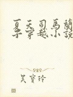 夏天司马兰九皇子穿越小说笔趣阁