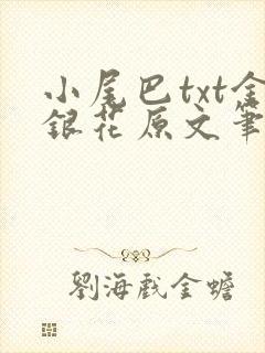小尾巴txt金银花原文笔趣阁在线阅读
