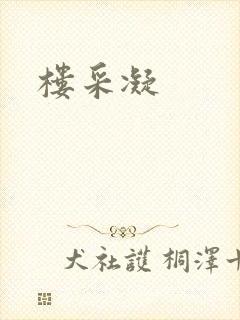 楼采凝封面
