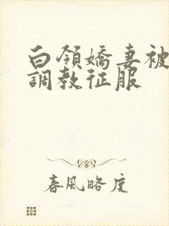白领娇妻被老板调教征服