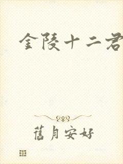 金陵十二君