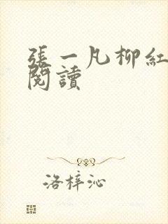 张一凡柳红免费阅读封面