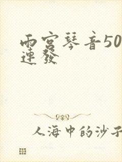 雨宫琴音500连发