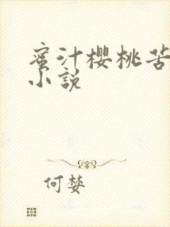 蜜汁樱桃苦咖啡小说