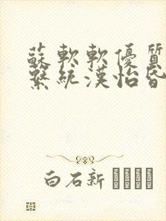 苏软软优质灌溉系统汉怡昏封面
