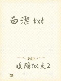 白洁 txt