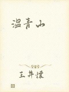 温青山封面