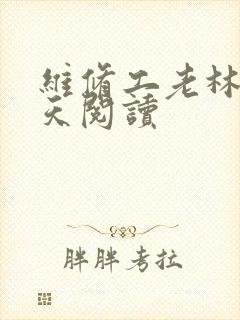 维修工老林的春天阅读封面