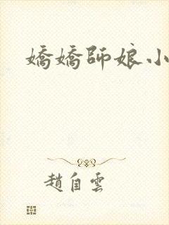 娇娇师娘小说封面