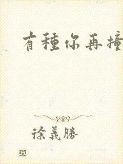 有种你再撞一下