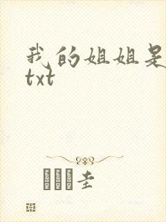 我的姐姐是美女txt