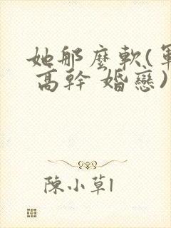 她那么软(军婚 高干 婚恋)完结
