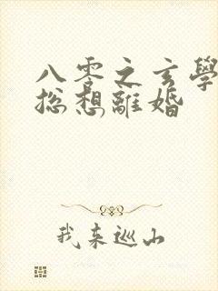 八零之玄学大师总想离婚