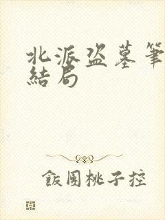 北派盗墓笔记大结局封面