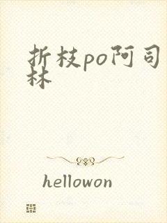 折枝po阿司匹林