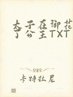 太子在御花园要了公主TXT