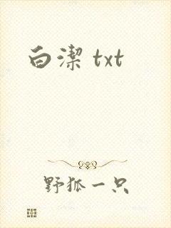 白洁 txt