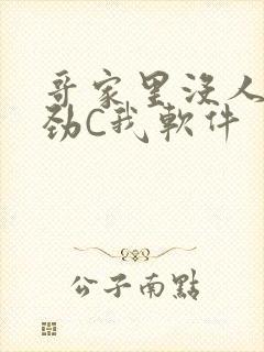 哥家里没人使点劲C我软件