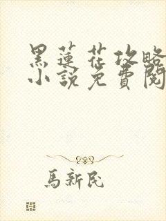 黑莲花攻略手册小说免费阅读