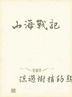山海战记封面